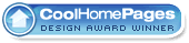 Cool Home Page Design award